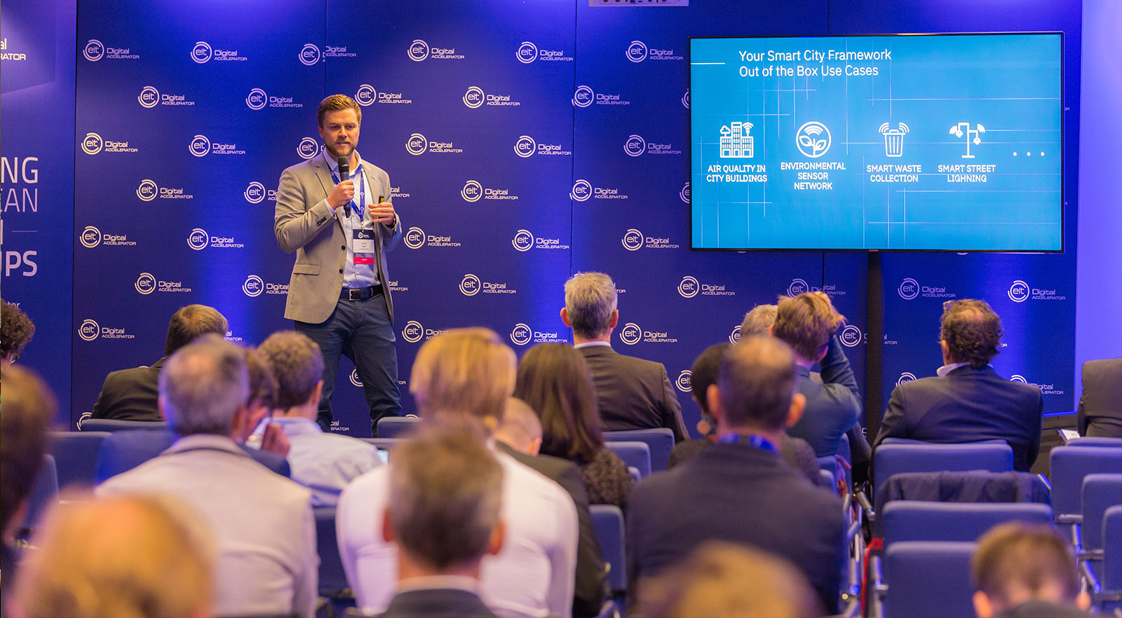 EIT Digital Challenge - Finals - Yannik Kopp on stage