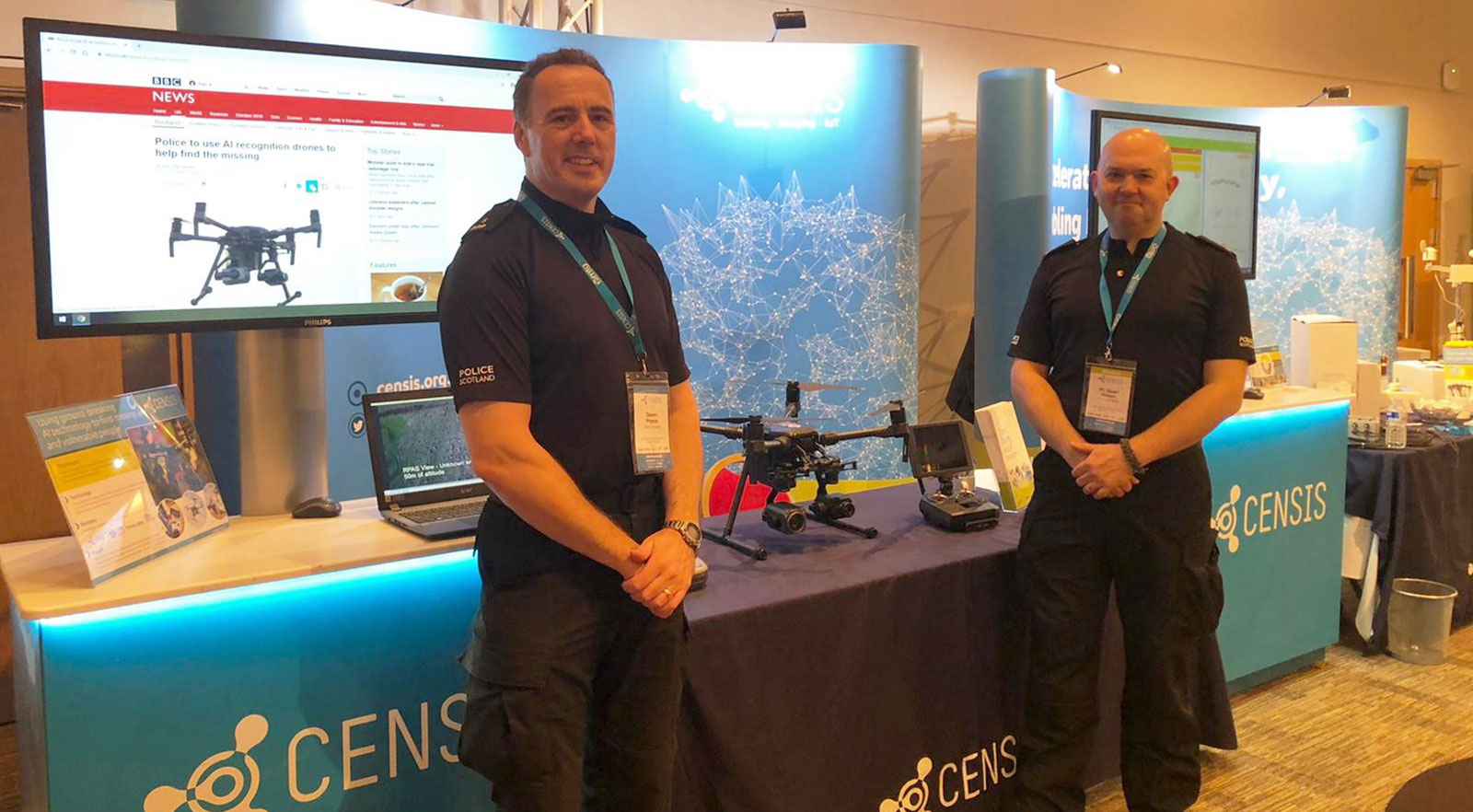 CENSIS Tech Summit 2019 - 8 - Police, drones