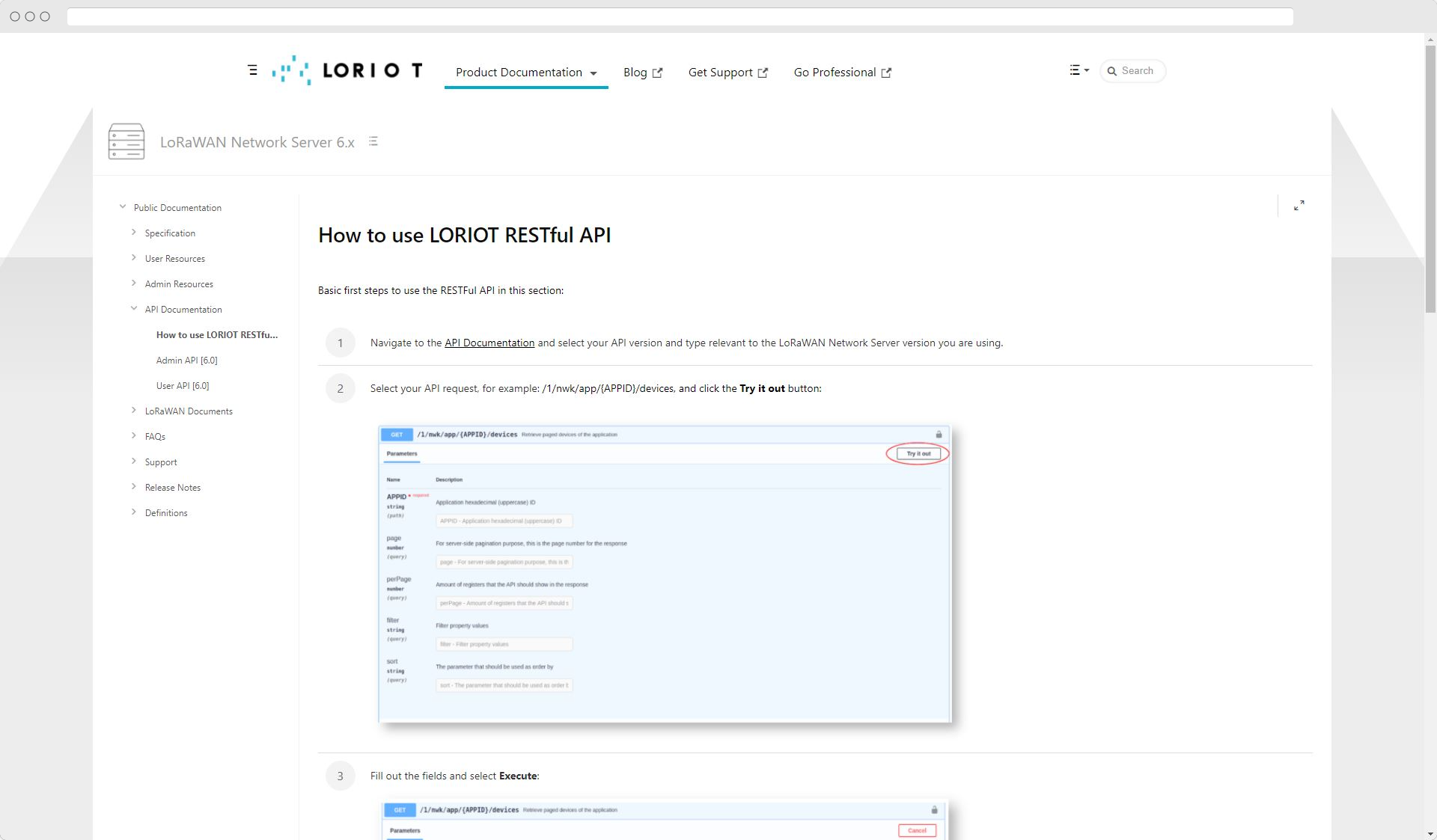 docs.loriot.io - Restful API 02