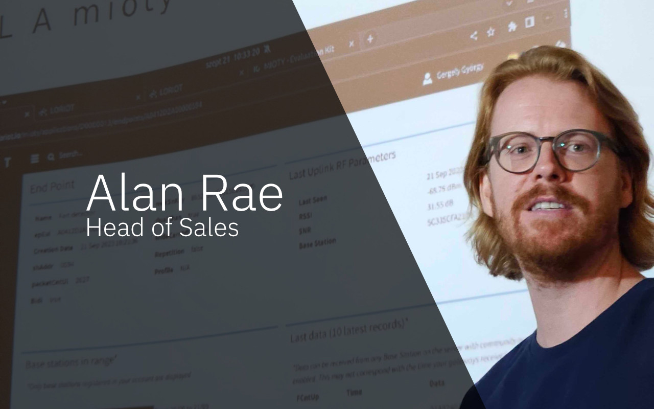 Alan Rae - Head of Sales
