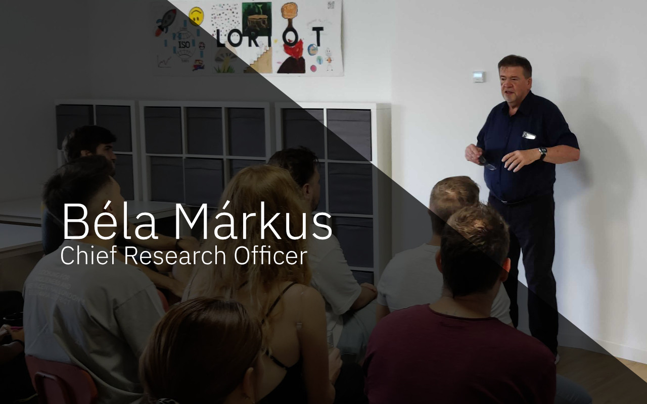 Bela MArkus -  Chief Research Officer
