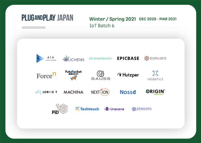 Plug and Play Japan Batch 6 - 01